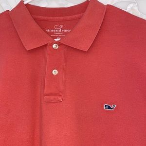 Vineyard Vines Classic Fit Polo XL pink